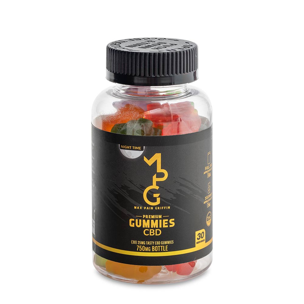 max pain griffin cbd gummies night time